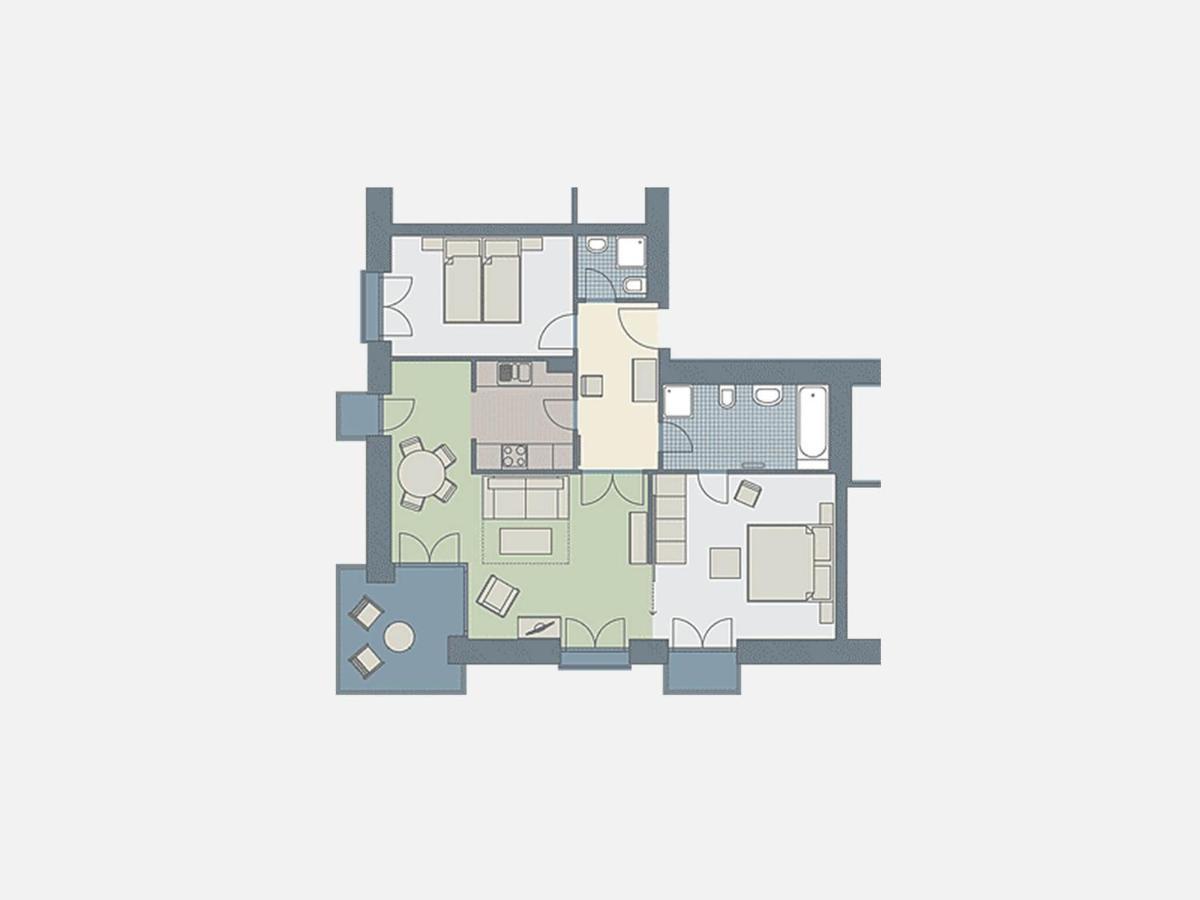 Kaiservillen Heringsdorf - Ferienwohnung Mit 2 Schlafzimmern Und Balkon D212 Buitenkant foto